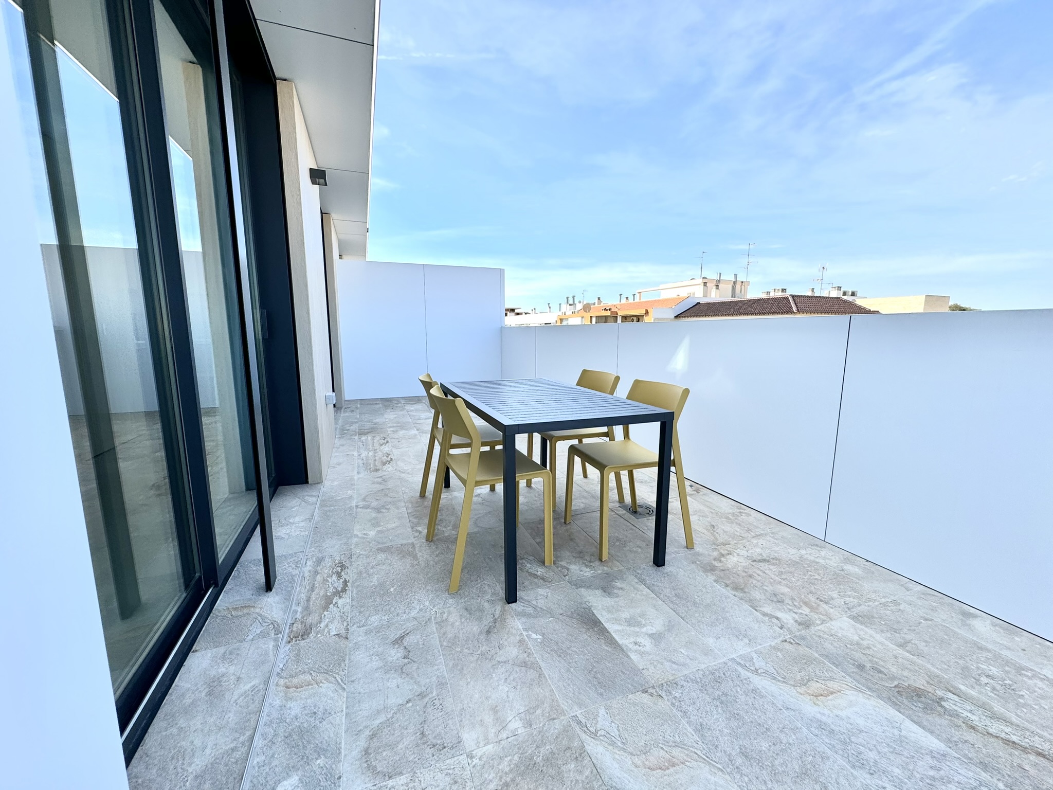 Terraza privada del ático