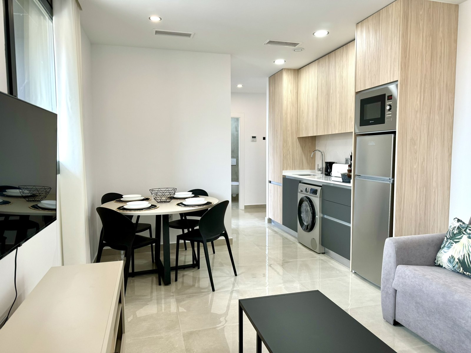 Salón y cocina del 3º C