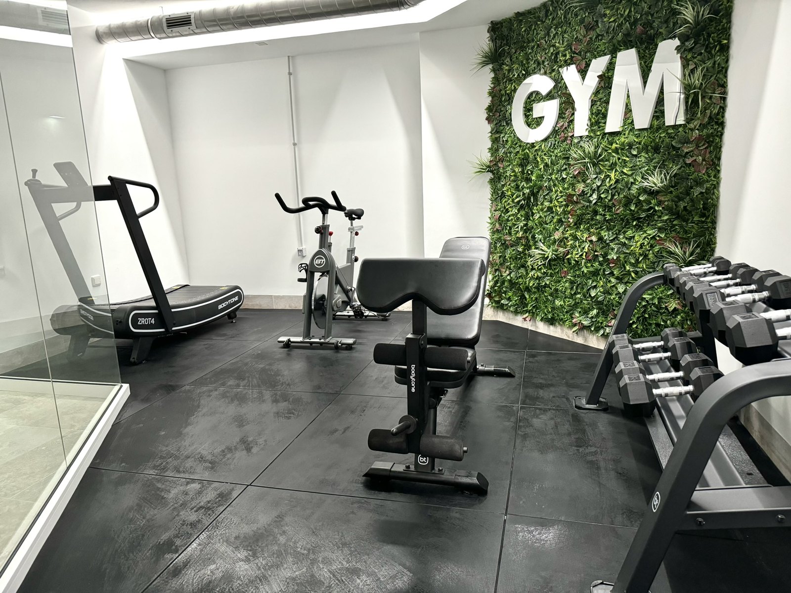 Gimnasio compartido